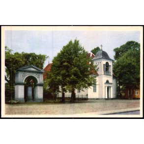 Fredericia - Mikaeli Kirke med B�lows monument - Stender 9 - Ubrugt