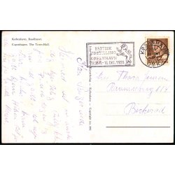 Kbenhavn - Raadhuset - John Meinches Kunstforlag 854  - Brugt