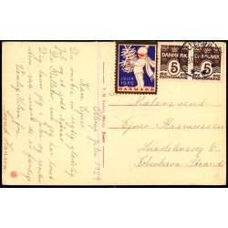 Ollerup - Parti af Parken ved Gymnastikh�jskolen - V.M. Nielsen u/n  - Ubrugt