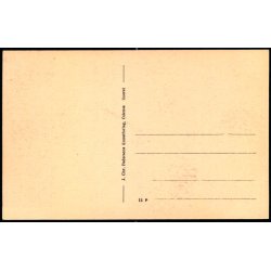 Odense Slot set fra Statsbanegaarden med Chr. IX Monument -  Chr. Pedersens Kunstforlag 11p -Ubrugt