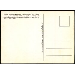 Model af skoleskibet Kbenhavn -  Svendborg museum u/n - Ubrugt