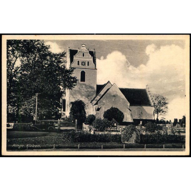 Ringe - Kirken - Kiosk Alba 4107 - Ubrugt
