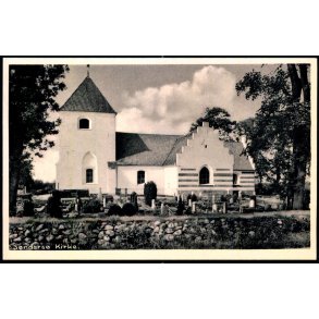 Snders Kirke - Papirhandler Borge Larsen 44508/415 - Ubrugt