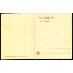 Taasinge - Gadeparti i Troense - Brandts Bogh. 3716 K - Ubrugt