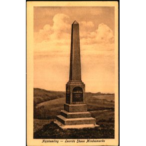 H�jskamling - Laurids Skaus Mindesm�rke - Kolding Musikhandel 3582 - Ubrugt