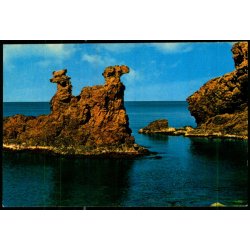 Bornholm - Lvehovederne ved Hammeren - (Lille Kort 7x10 cm) - u/n - Ubrugt