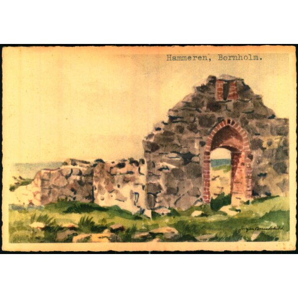 Bornholm - Salomons Kapel - Hammeren - Rudolf Olsen u/n - Ubrugt