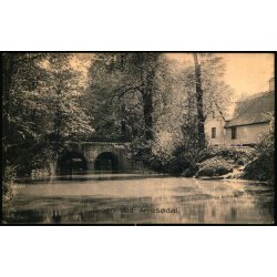 Broen ved Arres�dal - A. Jensens Bogh. 7034 - Brugt