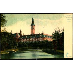 Kbenhavn - Raadhuset set fra Tivoli - Peter Alstrup 6012 - Brugt