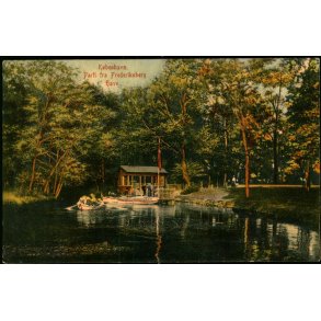 Kbenhavn - Parti fra Frederiksberg Have - GM 3166 - Ubrugt