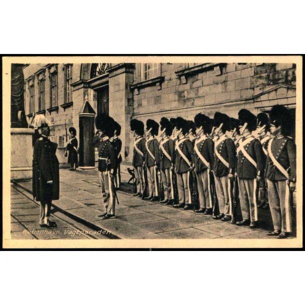 Kbenhavn - Vagtparaden - u/n - Ubrugt