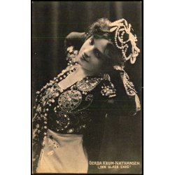 Gerda Krum-Nathansen i Den glade Enke  - Alex Vincent 1352 - Ubrugt