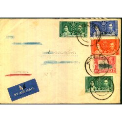 Luftpost Brev fra Kenya til Tyskland - 4 - 12 - 37