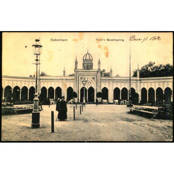 Kbenhavn -Tivolis Bazarbygning - Sk. B. &amp; kf. 2542 - Brugt