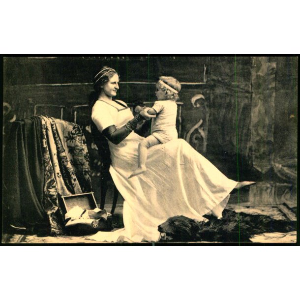 Dronning Bianca (Tableu i Frederikssund ) Overskud til Brneasylet - J.J. Ebbesen 35491 - Ubrugt