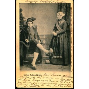 Salling Nationaldragt - stergaard 1870 - Brugt