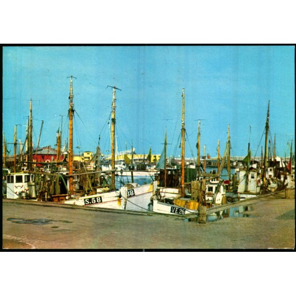 Skagen - Parti fra Havnen - V. Asmussen 101 - Brugt