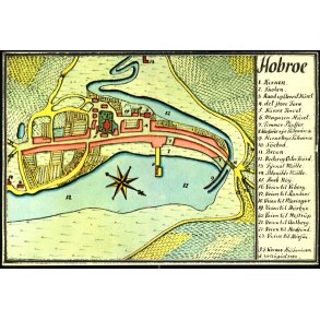 Hobroe - Kortkopi fra 1782 - u/n