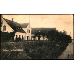 Hilsen fra Gunslev - O. Bruuns Forlag 1002 - Brugt