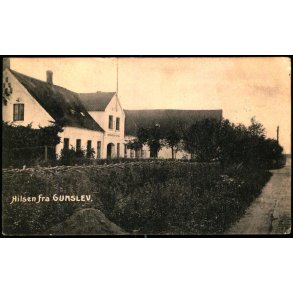 Hilsen fra Gunslev - O. Bruuns Forlag 1002 - Brugt