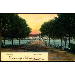 Sonderborg - Pontonbr�cke - Reinicke& Rubin u/n - Ubrugt