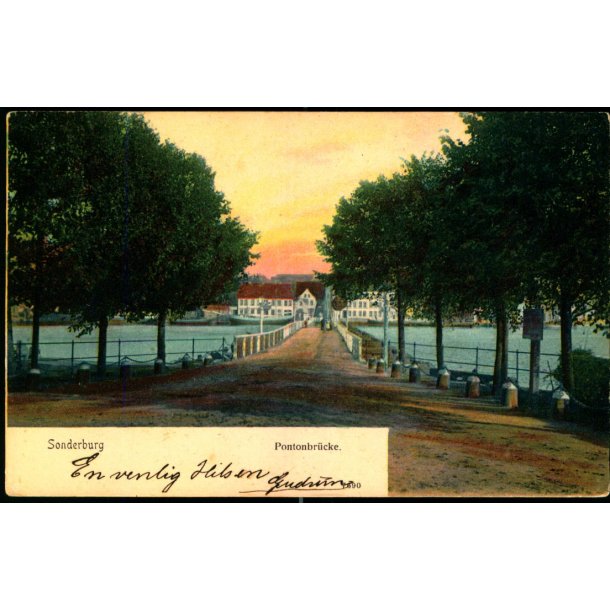 Sonderborg - Pontonbr�cke - Reinicke&amp; Rubin u/n - Ubrugt