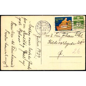 1939 p Postkort