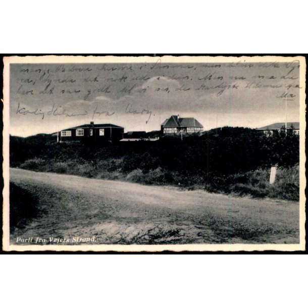 Parti fra Vejers Strand - Kiosken 7543 - Brugt
