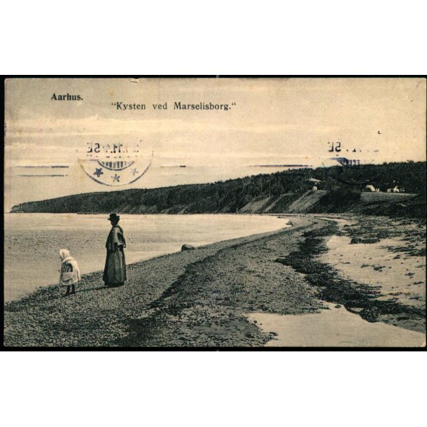 Aarhus - Kysten ved Marselisborg - u/n - Brugt