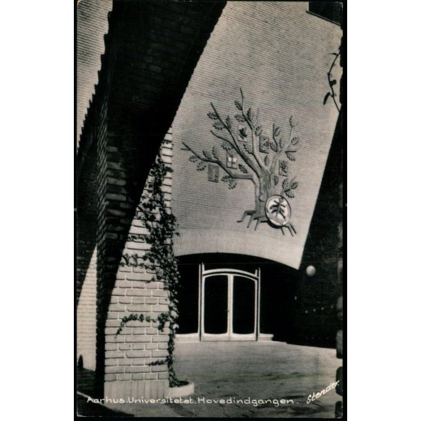 Aarhus - Universitet - Hovedindgangen - Stender �. 697 K - Ubrugt
