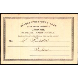 Hilsen fra Helsing�r - Cafe "La Promenade" - J.C. Borregaard 355 - Ubrugt