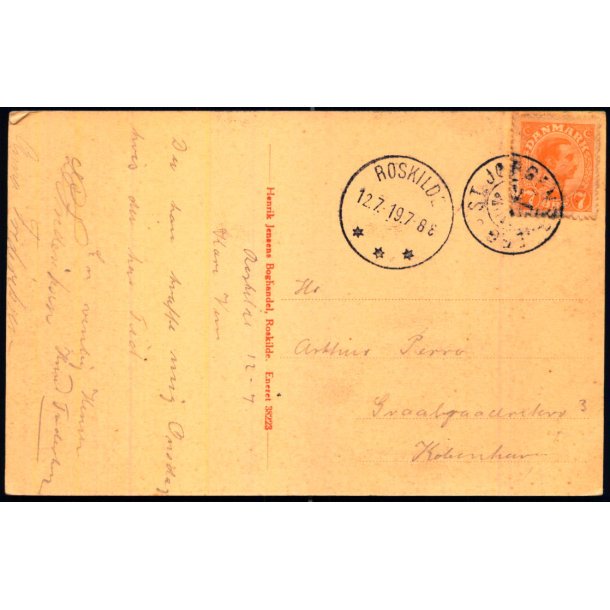 ST. JRGENSBERG p Postkort