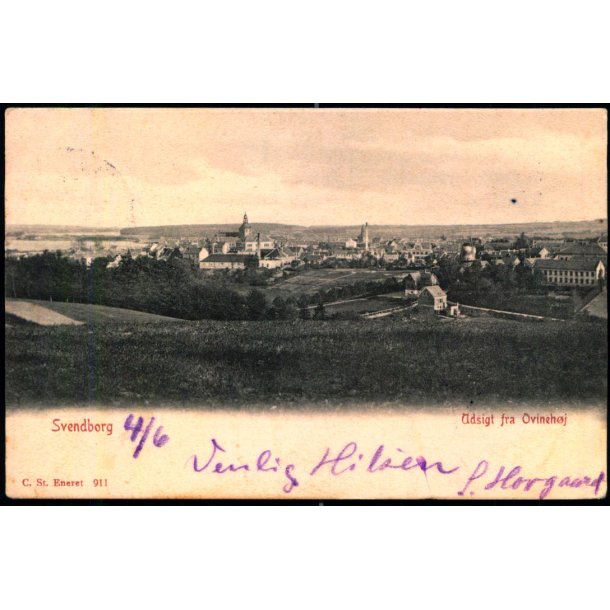 Svendborg - Udsigt fra Ovinehj  - C. St . 911 - Brugt
