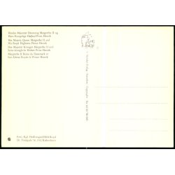 Dronning Margrethe og Prins Henrik - Stender 149 101 780- Ubrugt