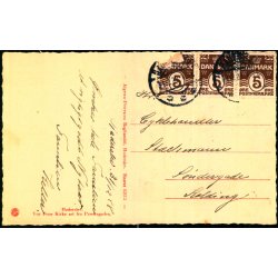 Haderslev - Vor Frue Kirke set fra Pr�stegaarden - Algreen Petersen 62983 - Brugt