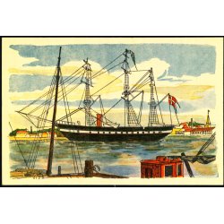 Fregatten  "Jylland" - Ebeltoft - Ellers Bogtryk 61205 - Ubrugt