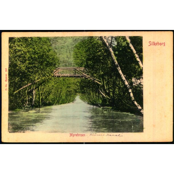 Silkeborg - Myrebroen - C. St. 556 - Brugt