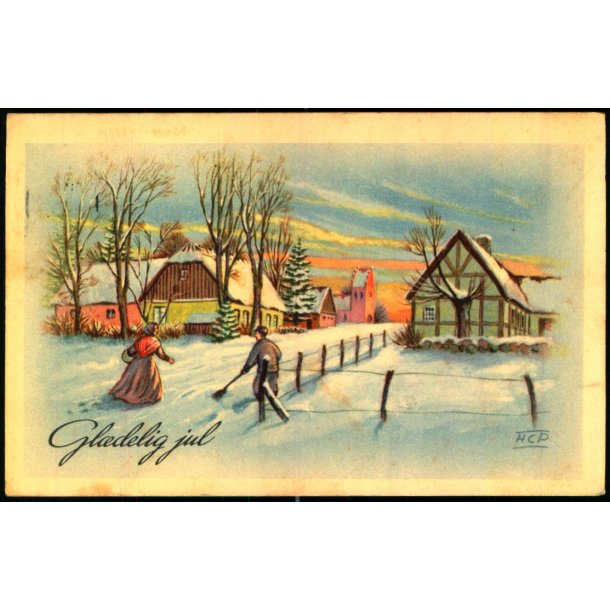 Hans Christian Petersen - Gldelig jul - Serie 83 - Brugt