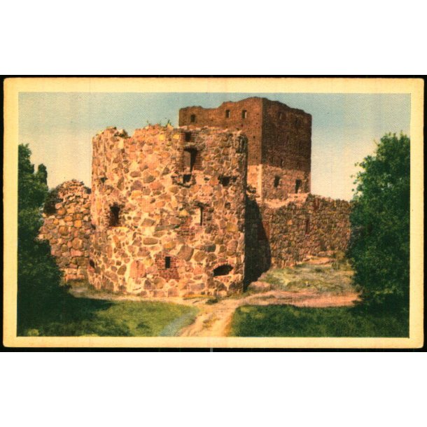 Bornholm - Hammershus Ruiner - Colbergs Bogh. 8 A - Ubrugt