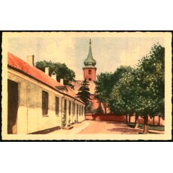 Nyk�bing F. - Gl. Hospital og Kirken - Rudolf Olsen u/n - Ubrugt