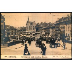 Kbenhavn - Hjbroplads med Absalons Statue - H.M. &amp; Co 169 - Ubrugt
