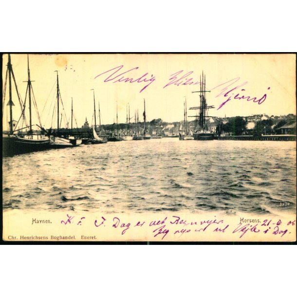 Horsens -  Havnen - Chr. Henrichsens 3429 - Brugt