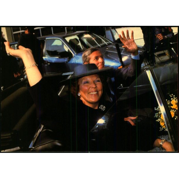Dronning Beatrix - Prins Claus - Holland -  Spanjersberg 012 - Ubrugt