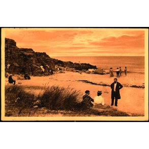 Bornholm - Sandkaas Badestrad ved Allinge - Frits Srensens Bogh. 2585