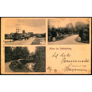 Hilsen fra Stubbek�bing - G. Bruun Eneret 350 - Brugt