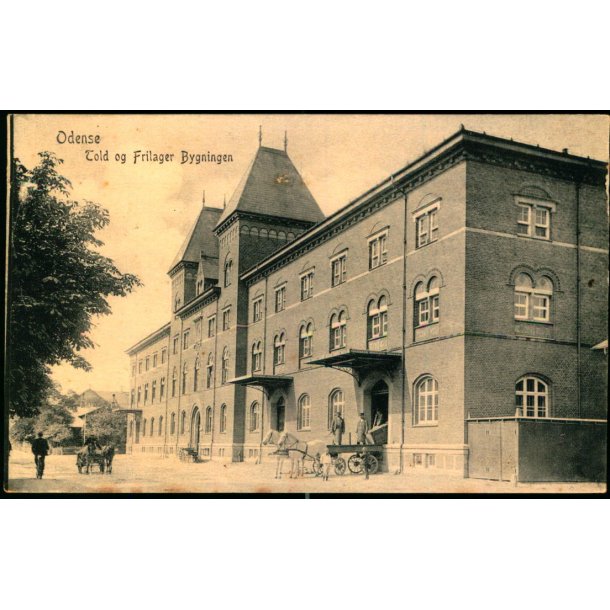 Odense - Told og Frilager Bygningen - Peter Alstrup 595 - Ubrugt