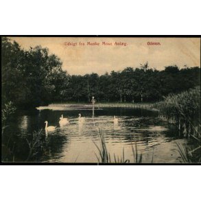 Udsigt fra Munke Mose Anl�g - Odense - J. Pedersen u/n - Brugt