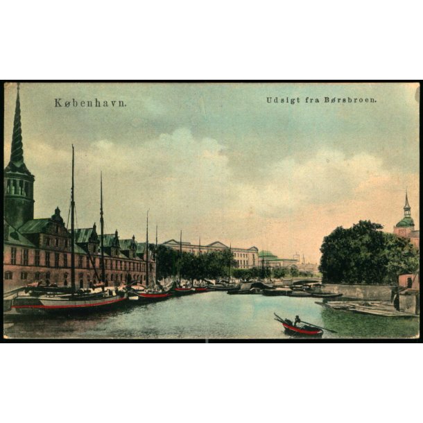 K�benhavn - Udsigt fra B�rsbroen - 8475
