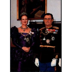 Dronning Margrethe og Prins Henrik - Trojaborg KB 53 - Ubrugt