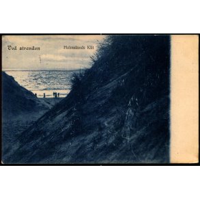 Ved stranden - Holmsland Klit - N.P. Holms Bogh. 25186 - Brugt